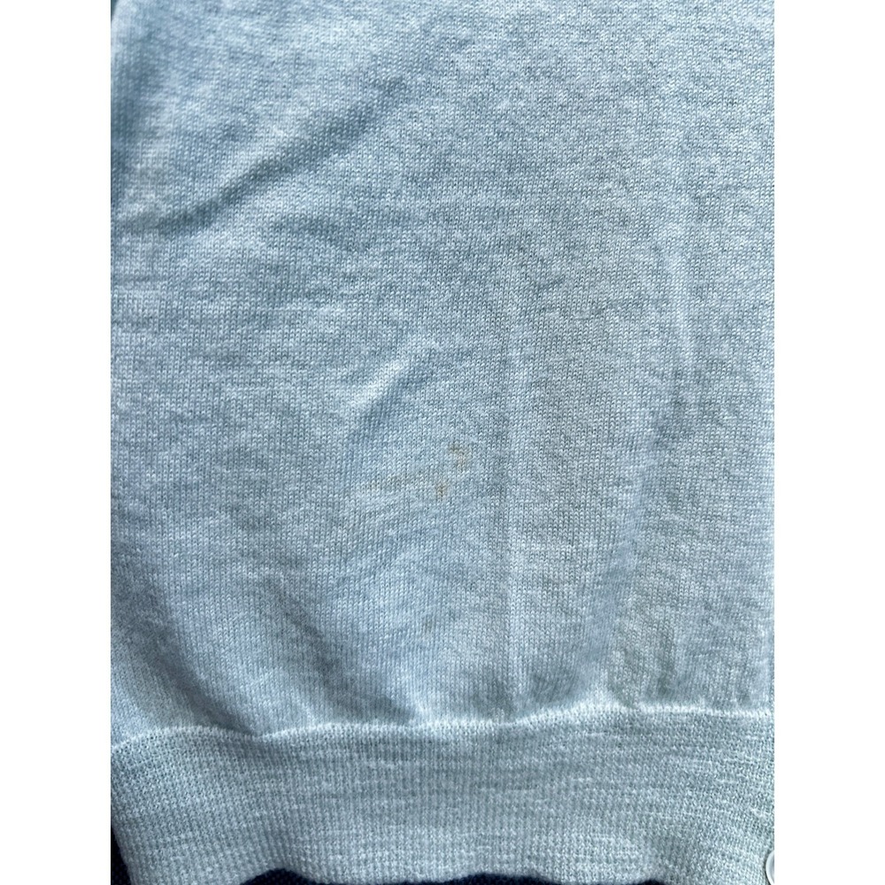 J.Crew Ruffle Cardigan Sweater Merino Wool S Fitted Women Seafoam Button Front - Picture 8 of 9